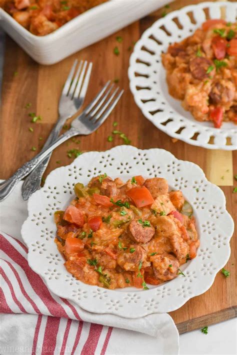 Cajun Chicken and Rice Casserole (Simple Dinner) - Wine & Glue