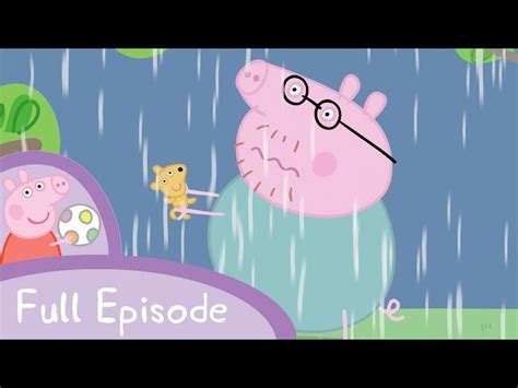 Peppa Pig - A Thunderstorm Frightens…: English ESL video lessons