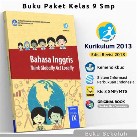 Buku Paket Bahasa Inggris Kelas 9 Smp Mts Kurikulum 2013 Edisi Revisi