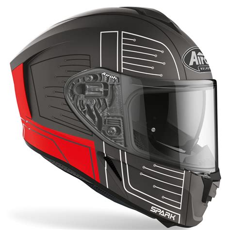 Casco Airoh Spark Cyrcuit Matt Cascos Integrales Motoblouz Es