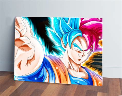 Cuadro Dragon Ball Z Goku 362 70100 Mdf Memoestampados Memo Estampados