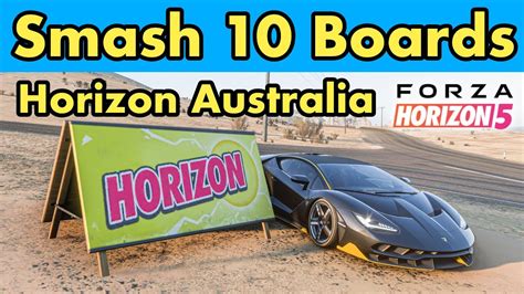 Smash Horizon Australia Bonus Boards In Dunas Blancas Forza