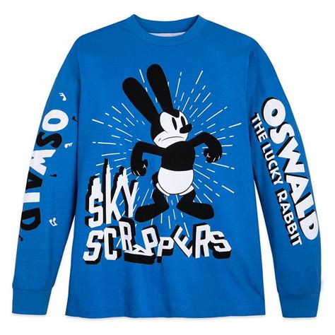 Disney100 Oswald The Lucky Rabbit Collection Delivers Fun Apparel