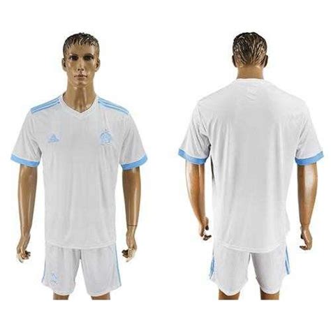 Marseille Blank Black Goalkeeper Soccer Club Jersey