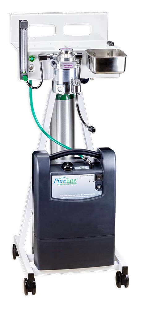 Pureline M6100 Non Rebreathing Mobile Anesthesia Machine Supera