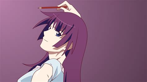 Wallpaper Illustration Monogatari Series Anime Cartoon