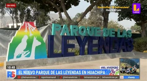 Nuevo Parque de las Leyendas en Huachipa abrió sus puertas al público