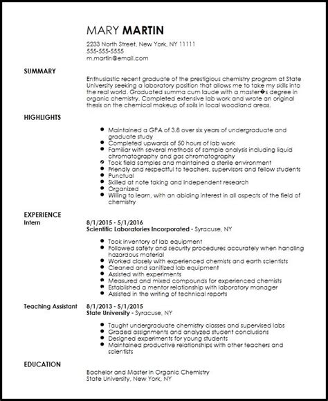 Resume Now Free Entry Level Chemist Resume Template Resumenow 1c4a6af9 Resumesample Resumefor