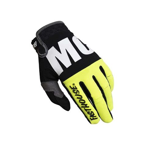 Fasthouse Mx Gloves Speed Style Remnant Black Hi Viz