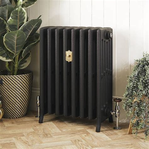 Gietijzeren Radiator Leisteen Zwart H Cm X Kies De Breedte Isabel