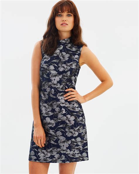 Jacquard Shift Dress Airrobe