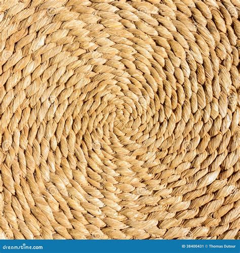 Rattan Circular Texture Stock Image Image Of Textured 38400431