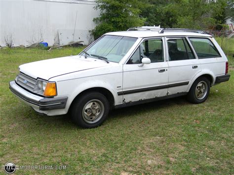 1984 Ford Escort Information And Photos Momentcar
