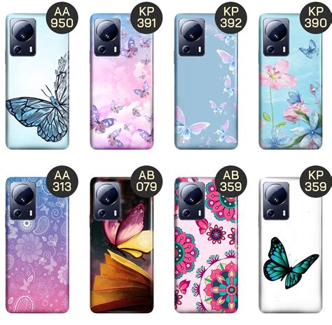 Etui Do Xiaomi 13 Lite Civi 2 Wzory Motyle Butterfly Barwne Obudowa