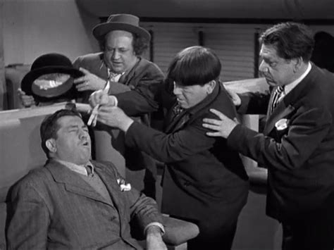 Curly Makes A Cameo In Hold That Lion” 1947 Rthreestooges