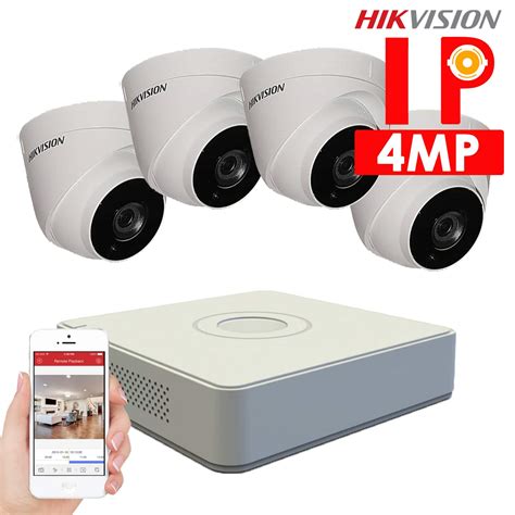 Hikvision Kit C Maras Ip Mp Domo Alfasegur