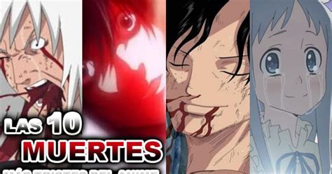 Las 10 muertes más tristes del anime que hicieron llorar a los