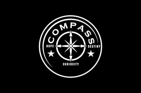 Premium Vector Compass Logo Design Vector Template