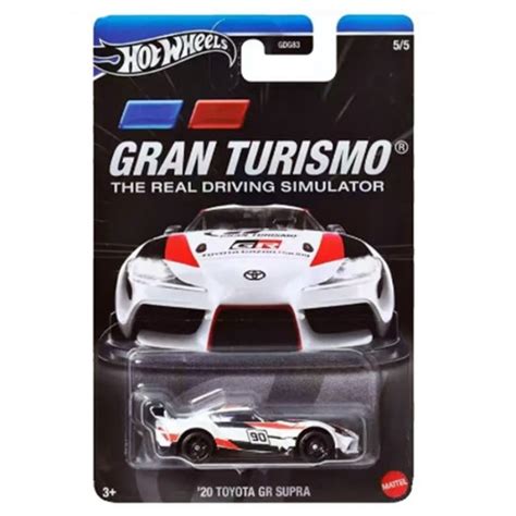 Miniatura Carro Toyota Supra GR Gran Turismo 1 64 Hot Wheels