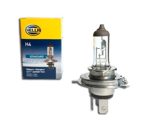 Foco Hella H4 Halógeno 12v 60 55W P43T 38 Cyrex