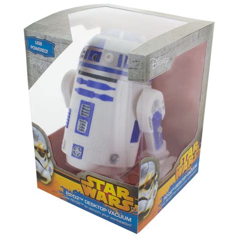 An R2 D2 Usb Desktop Vacuum Cleaner That Can Help Tidy Up A Dirty