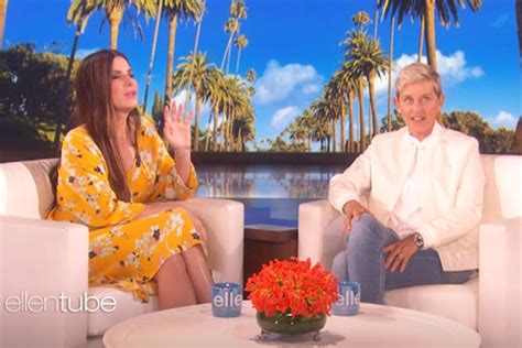 Sandra Bullock Explaining Penis Facials To Ellen Is Kind Of Adorable