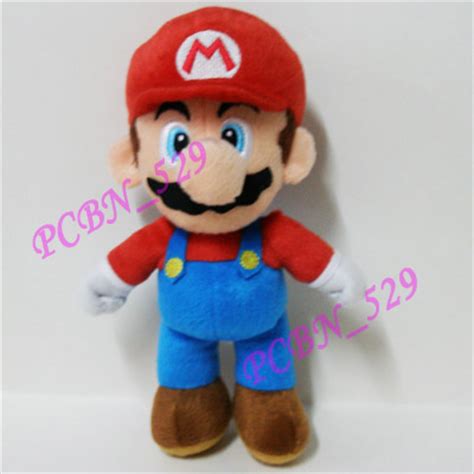 New Super Bros Plush Figure 9 1 2 Stand Mario Luigi EBay