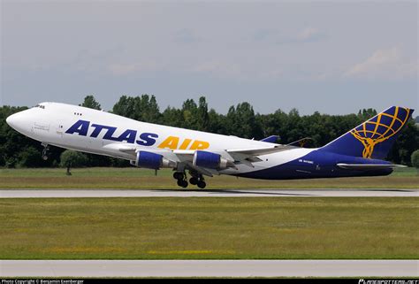 N412MC Atlas Air Boeing 747 47UF Photo By Benjamin Exenberger ID