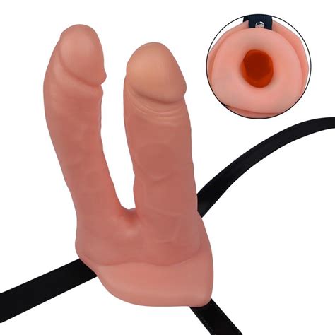 STRAP ON DOPPIO DILDO UNISEX PER UN MASSIMO PIACERE