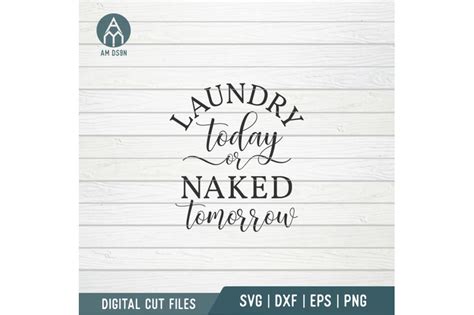 Laundry Today Or Naked Tomorrow Svg Laundry Svg Cut File By Am Ds N