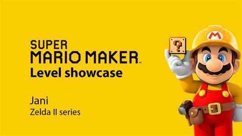 Super Mario Maker Level Showcase Zelda Ii Series Youtube