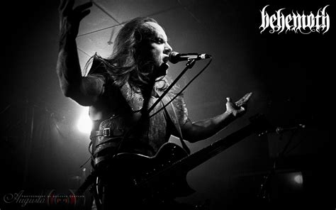 HD Behemoth Black Metal Heavy Hard Rock Entertainment Music Bands Groups Guitars High Resolution ...