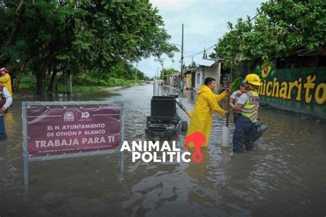 Depresión Tropical Sara Provoca Fuertes Lluvias En Campeche Chiapas