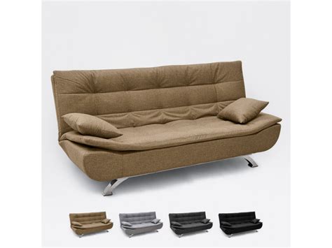 Canap Convertible Places Clic Clac En Microfibre Design Moderne