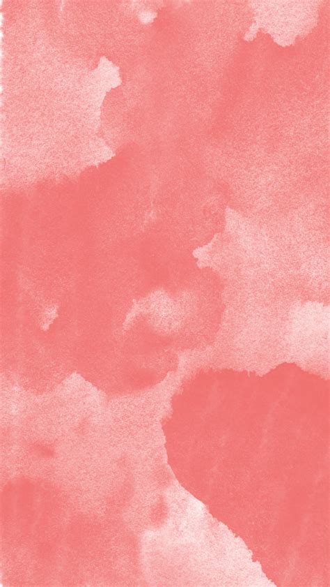 Coral Red Minimalist Watercolor Splash Background Artofit