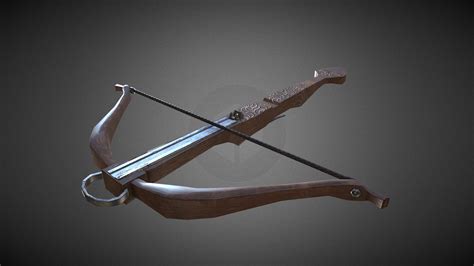 Medieval Crossbow 02 Download Free 3d Model By Chellew Chellewwxy [5126230] Sketchfab