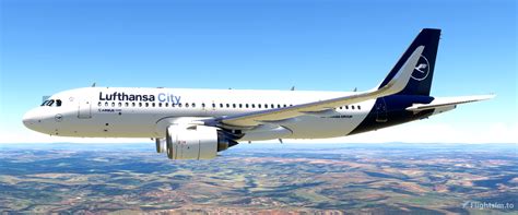 A32nx Lufthansa City A320neo 4k For Microsoft Flight Simulator Msfs
