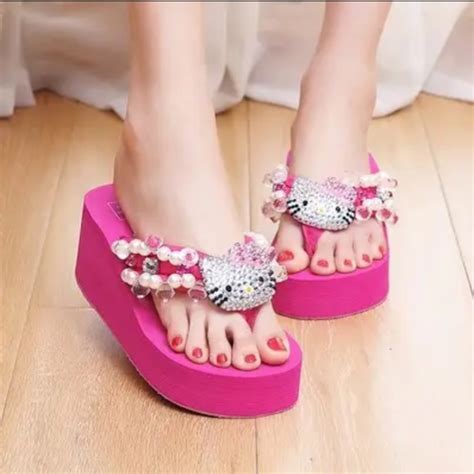 Shoes Hello Kitty Platform Sandals Poshmark