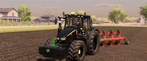 Fs22 John Deere 6m Black Edition V 10 John Deere Mod Für Farming