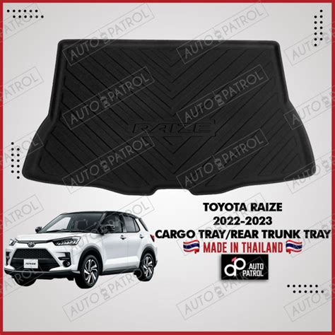 Toyota Raize 2022 2023 V2 Rear Trunk Tray Or Cargo Tray Lazada PH