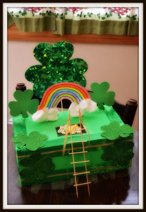 Our Homemade Leprechaun Trap For This Year Weve Got The Stpattys