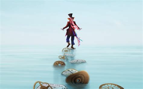 Mad Hatter Alice Through The Looking Glass Wallpaper Hd Movies