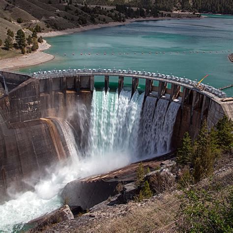 Kerr Dam In Polson Mt With Photos