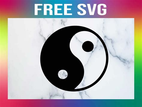 Free Yin Yang SVG