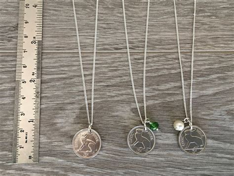 Irish Hare Coin Necklace Available In Or Choose Coin