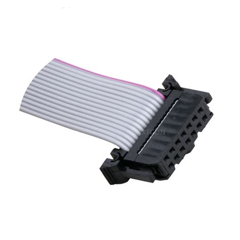 Pin Gray Flat Ribbon Cable Mm Pitch Ecocables