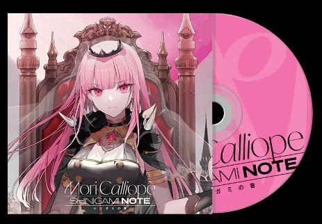 Mori Calliope SHINIGAMI NOTE CD Hololive EN 興趣及遊戲 收藏品及紀念品 明星周邊