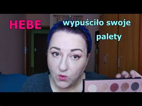 Hebe Wypu Ci O Paletki Cieni We Wsp Pracy Z Inglot Kolory Mnie