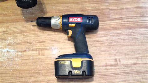 Ryobi 18v Cordless Battery Operated Drill Customer Review Video Youtube