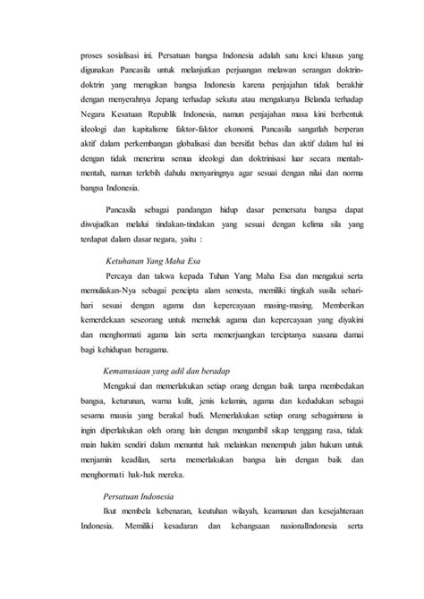 Pancasila Sebagai Alat Pemersatu Bangsa PDF